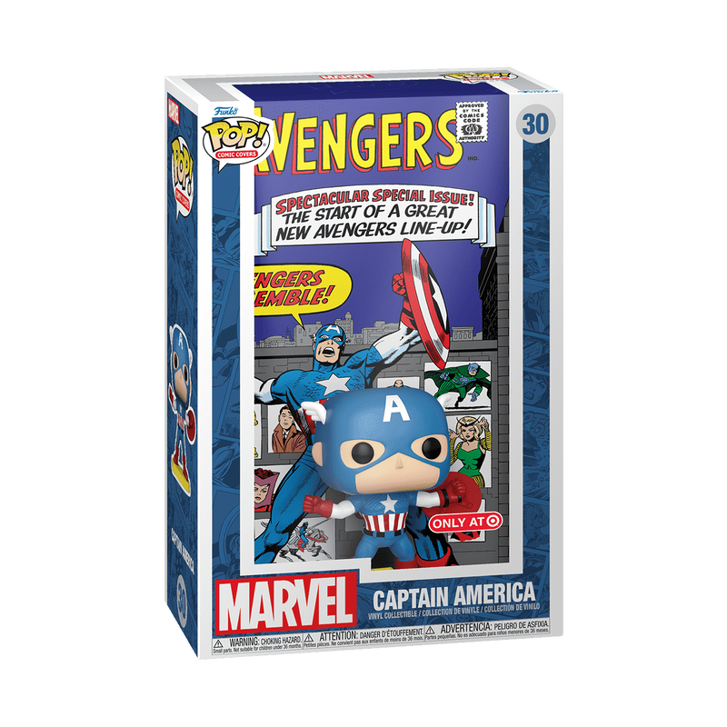 Pop! Comic Covers Captain America, , hi-res view 2